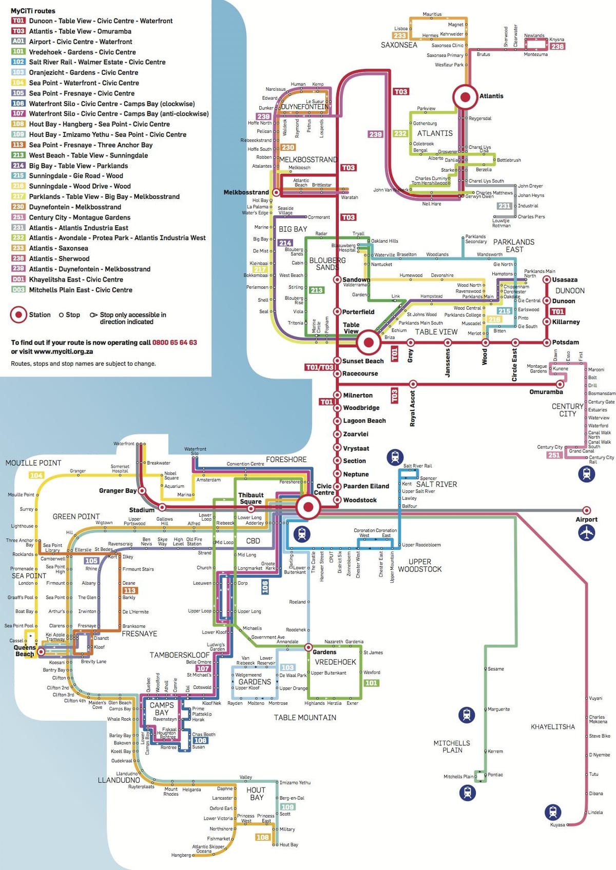 карта станица myciti