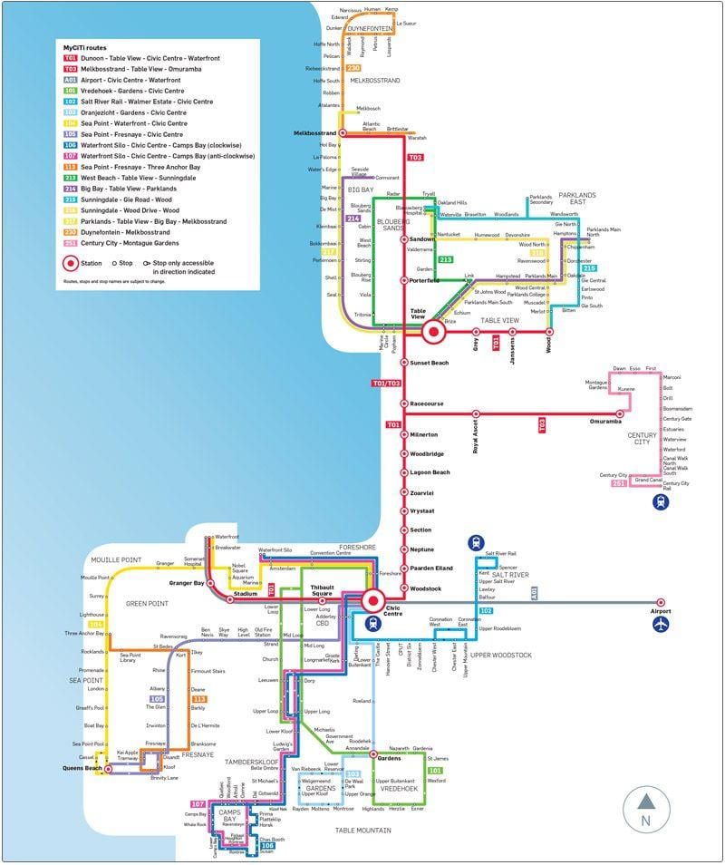 станица myciti карта аутобуских линија