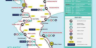 Кејптаун бицикл мапи