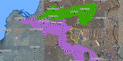 Карта Гоодвооду Кејптаун
