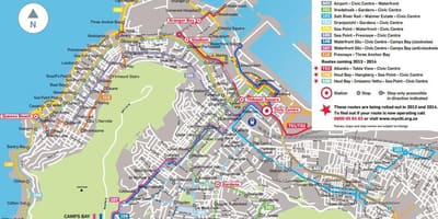 Карта златног трасе стрелицу 