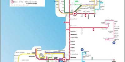 Станица myciti карта аутобуских линија